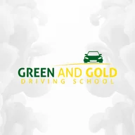 Green And Gold Driving School logo