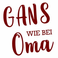 Gans wie bei Oma logo