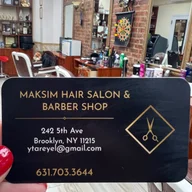 Maksim Hair Salon & Barbershop logo