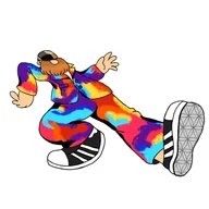 The Tye Dyed Tour Guide logo