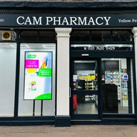 CAM Pharmacy / Pharmacy First / Yellow Fever & Travel Vaccination Centre logo