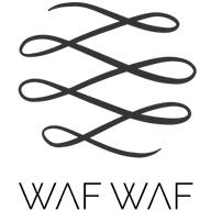WAF WAF bar à gaufres logo