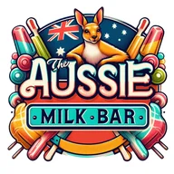 The Aussie Milk Bar - Takeaway & Tatts Lotto logo