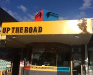 Up The Road Burgers logo