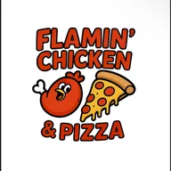 Flamin' Chicken and Pizza logo