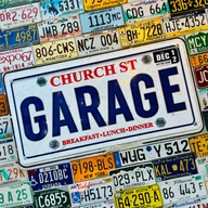 Church St. Garage Bar logo