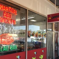 Red Rock Charcoal Chicken logo