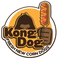 Kong Dog x Cotti Coffee Loop Chicago logo