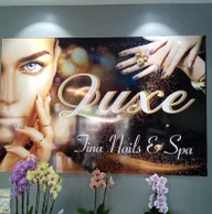 Luxe und Tina Nail and Spa logo