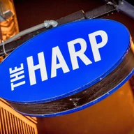 The Harp Boston logo