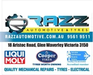 Razz Automotive & Tyres logo