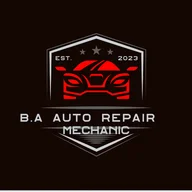 B.A Auto Repair Mechanic logo