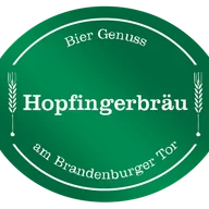 Hopfingerbräu logo