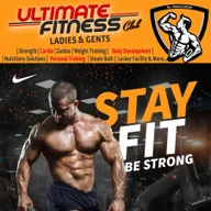 Ultimate fitness club logo